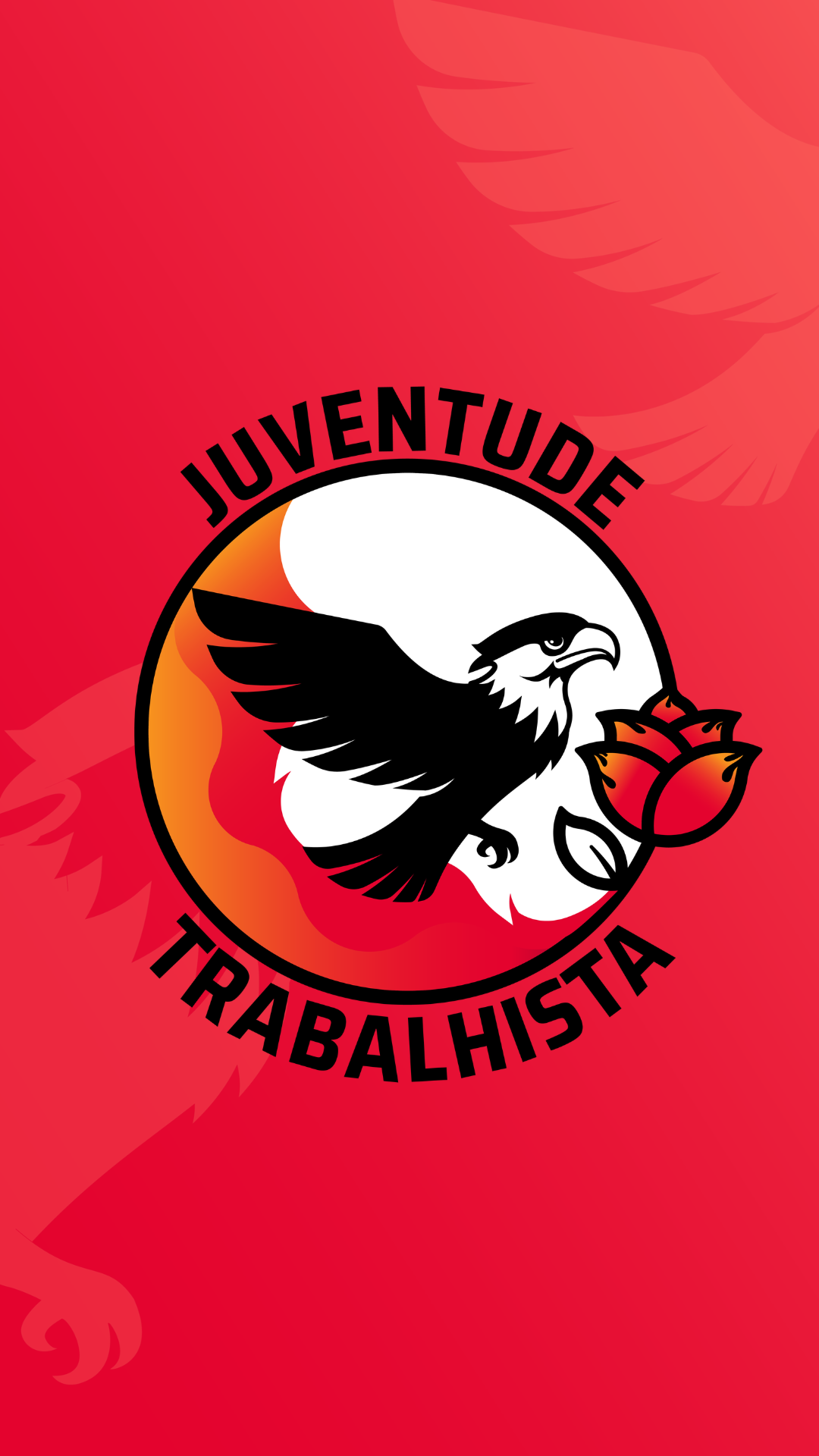 Wallpaper Logo JT Letra Preta